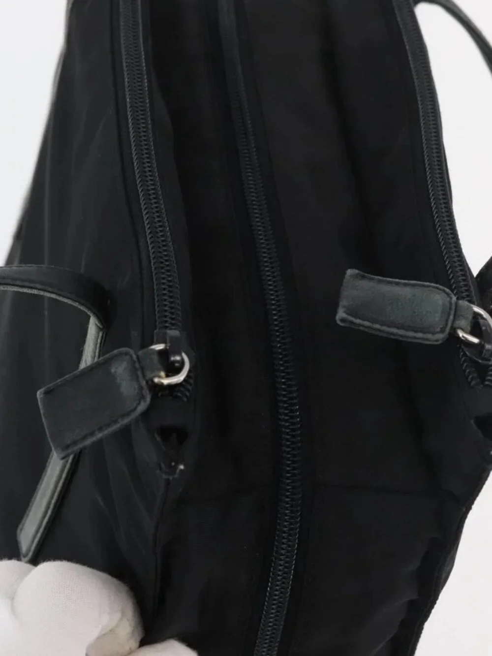 Prada brand	prada color	black